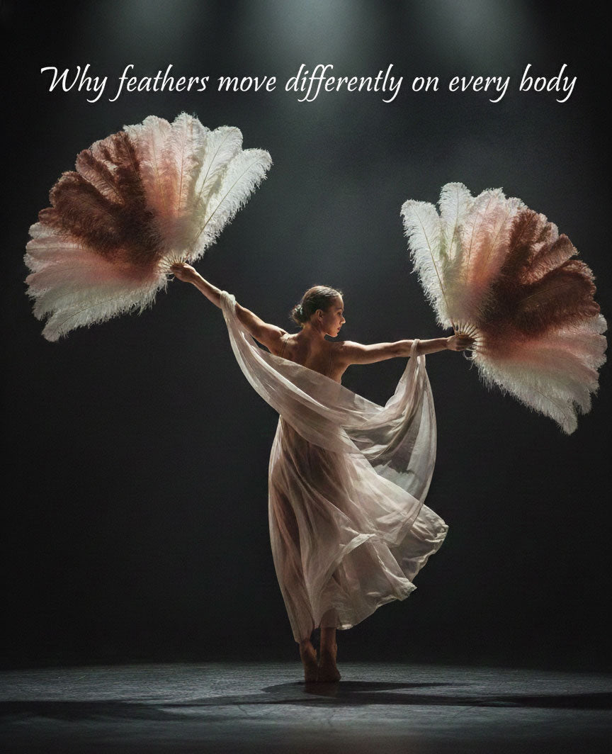 Why Feathers Move Differently on Every Body