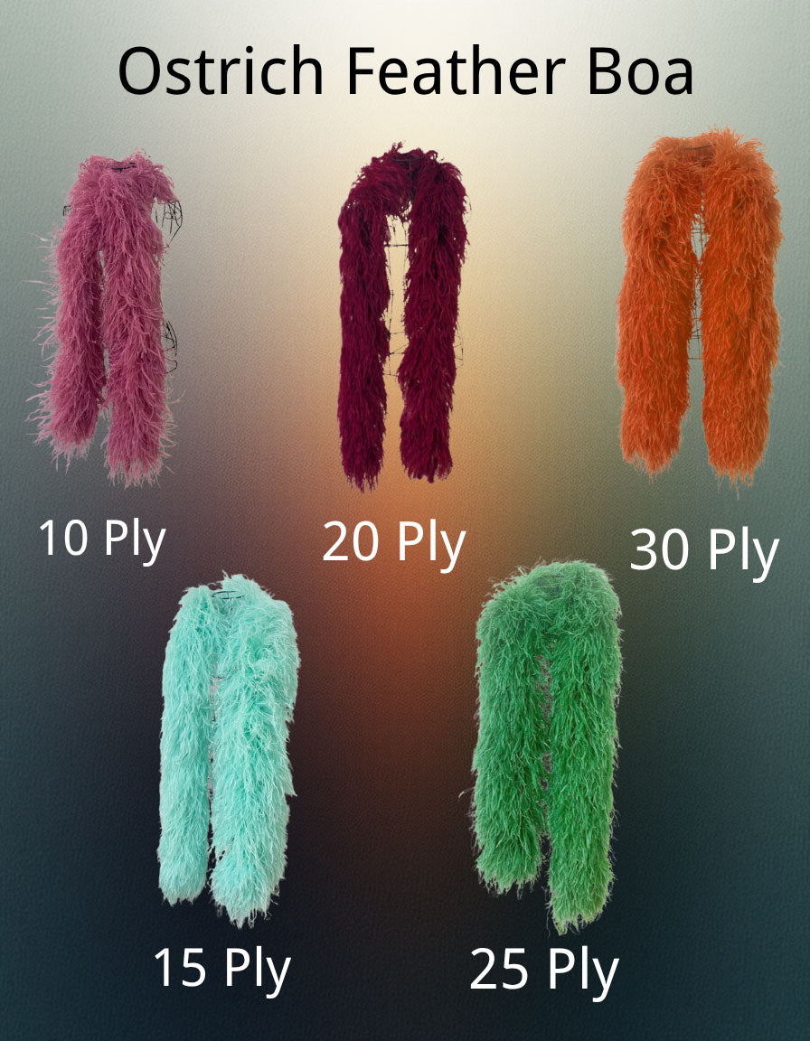 Ostrich Feather Boas