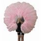 Single Layer Beginner’s Ostrich Feather Fan 25"x 45"