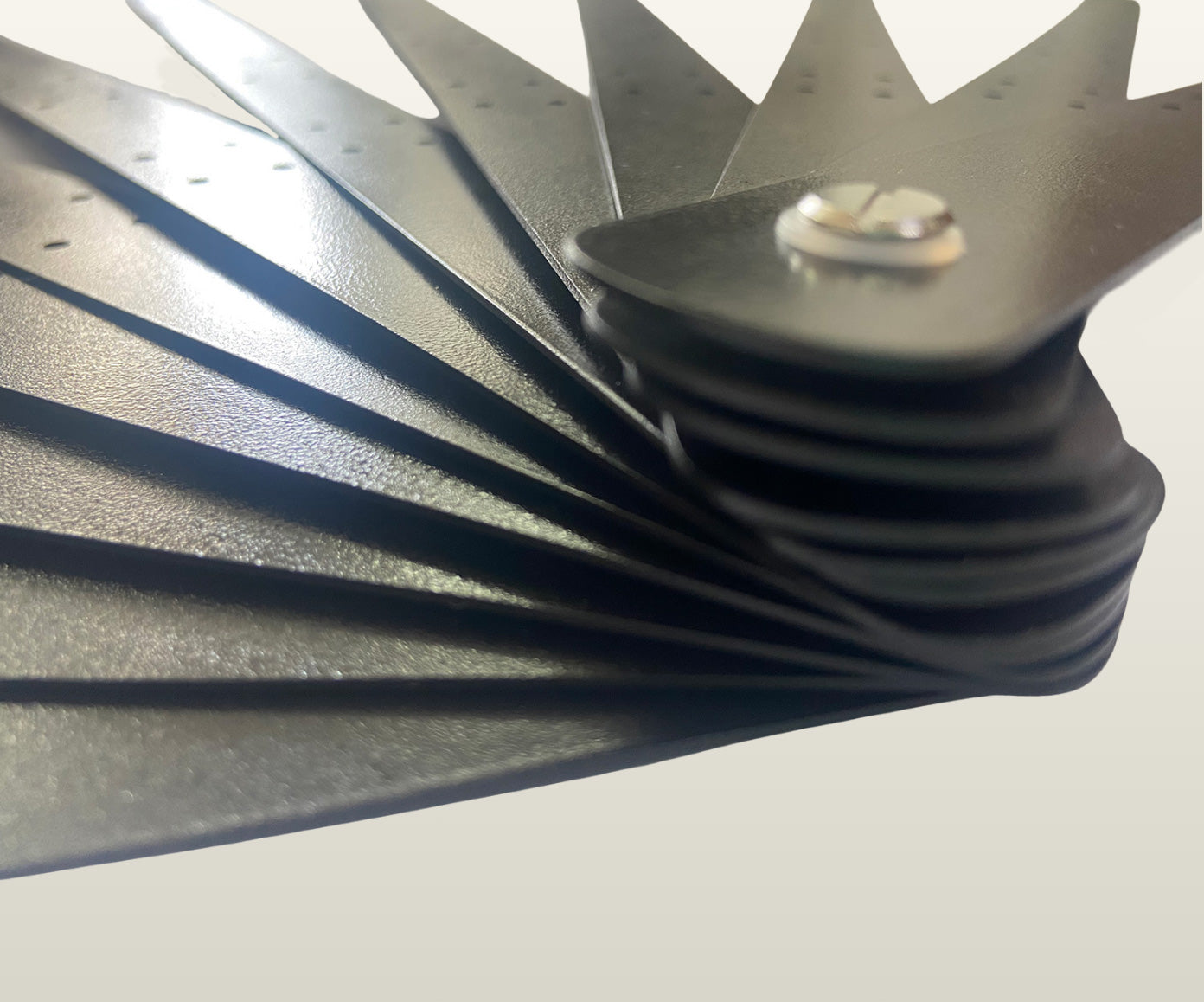 Metal Aluminum Triple-Layers Fan Staves 15"