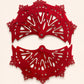 BurlyLuxe Lotus Bloom Artistic Aluminum Fan Staves