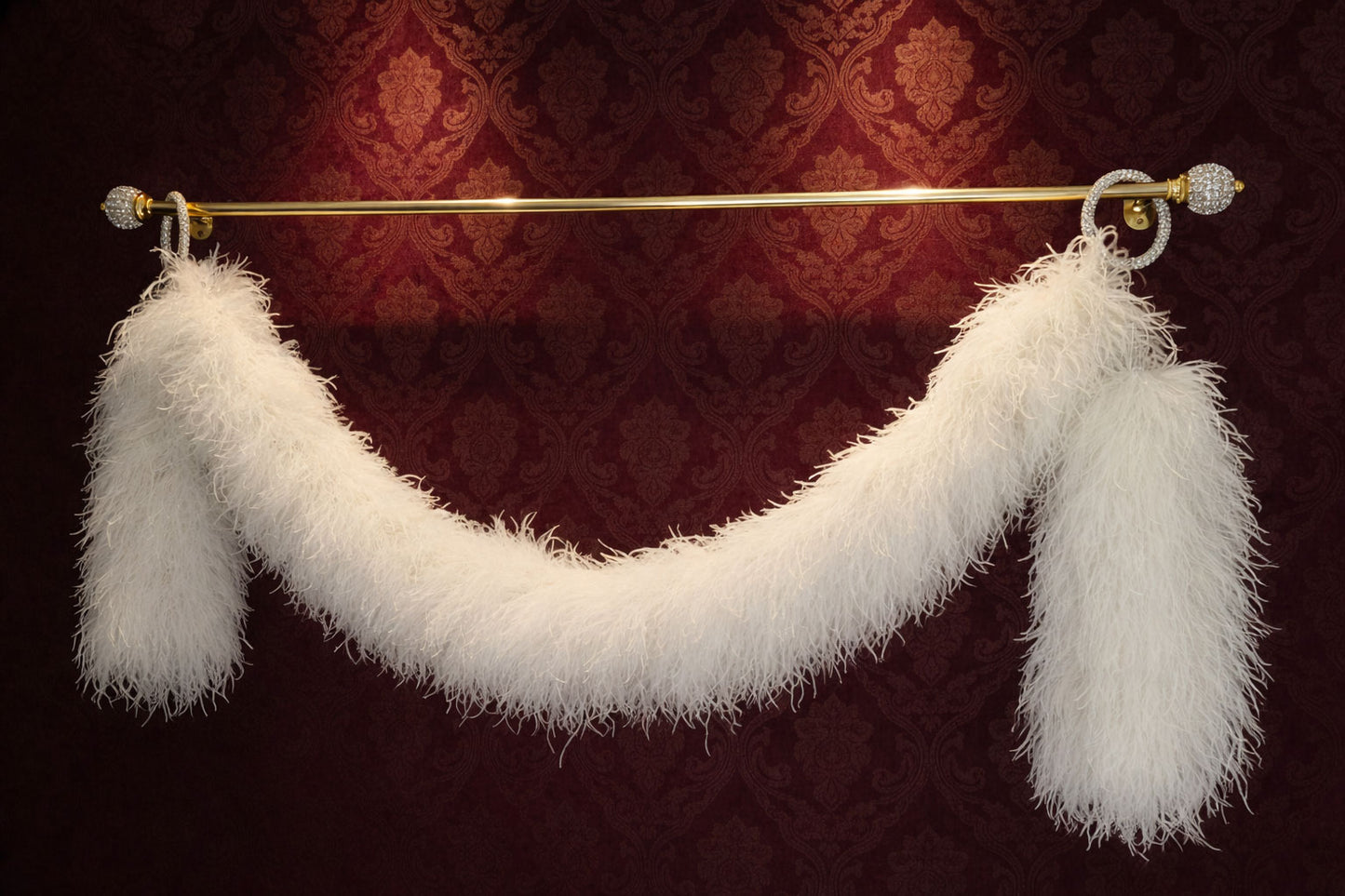 Luxury Grand Ostrich Feather Boa – Premium Handmade Feather Set