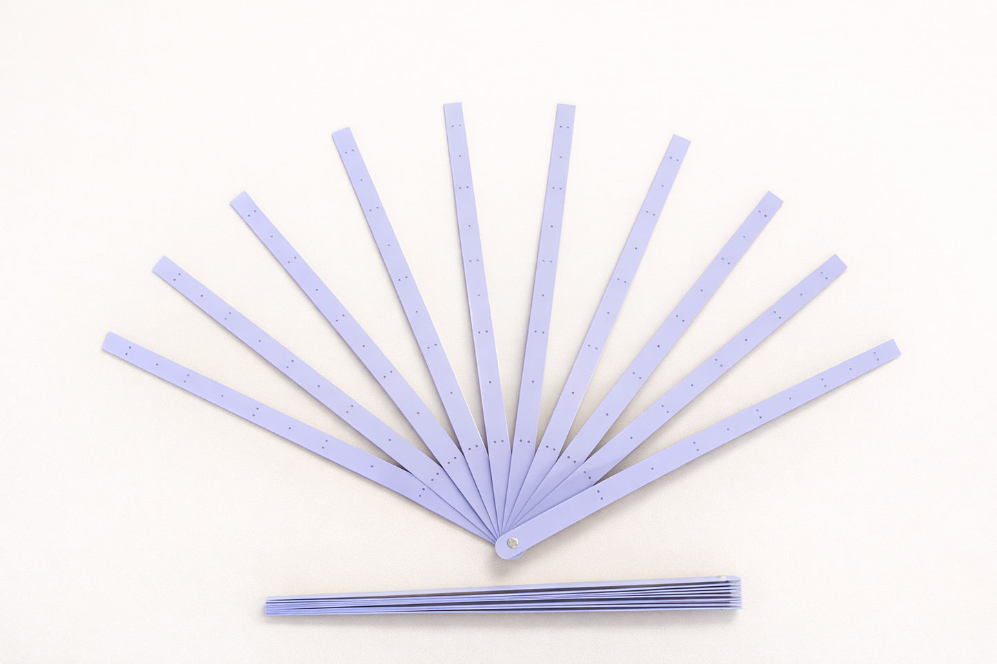 BurlyLuxe Waterfall Pro Aluminum Fan Staves – 51cm