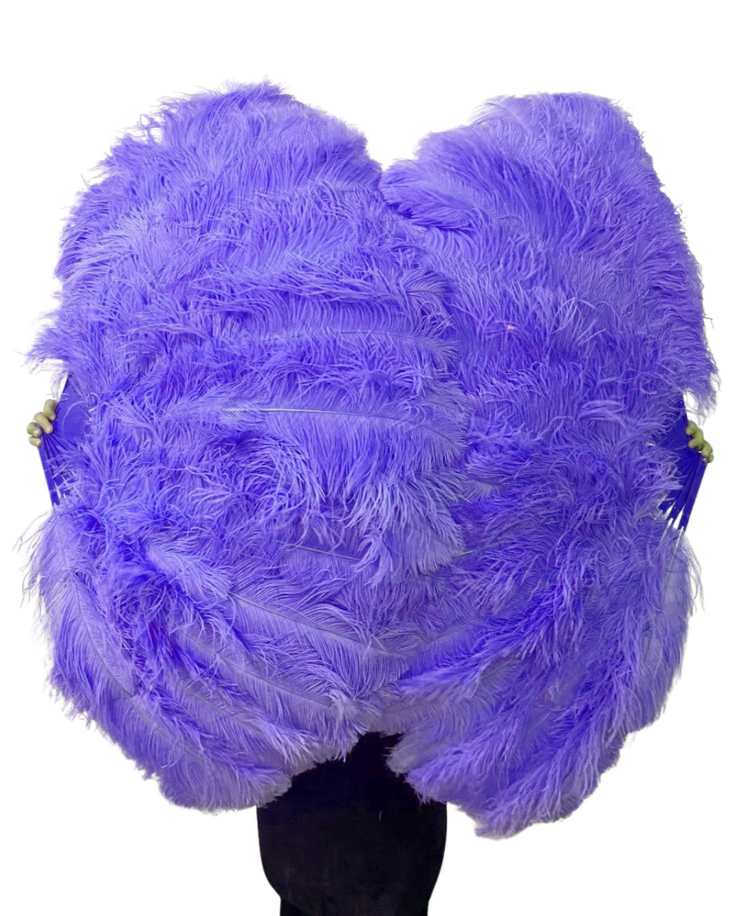 Triple Layer Master Ostrich Feather Fan 32"x 54"