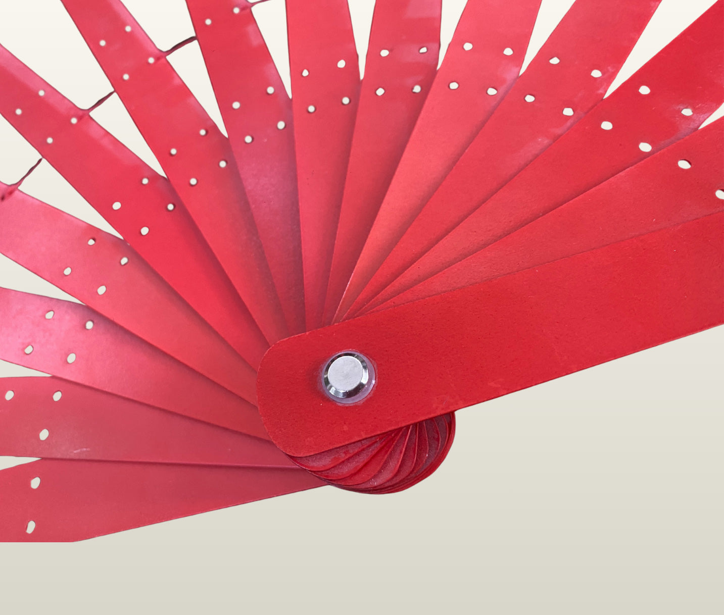 Metal Aluminum Triple-Layers Fan Staves 15"