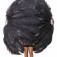 2-Layer Professional Ostrich Feather Fan – Grand Edition 38” × 64”
