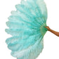 2 Layer Advanced Ostrich Feather Fan 30"x54"