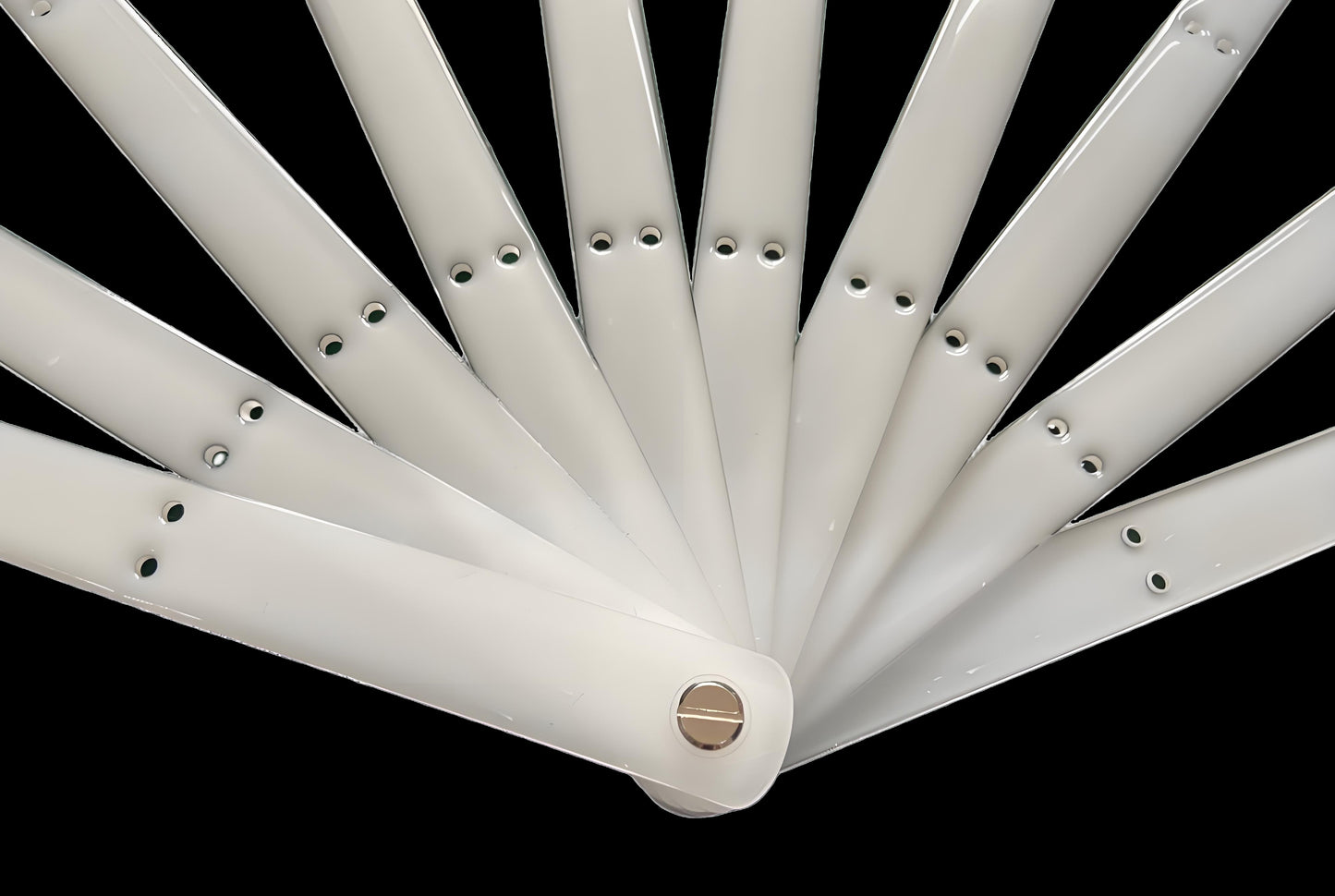 Acrylic Single-Layer Fan Staves 10”