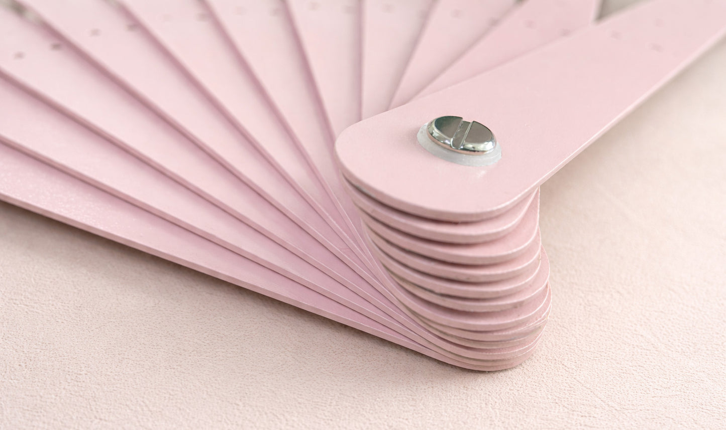 BurlyLuxe Waterfall Pro Aluminum Fan Staves – 62cm