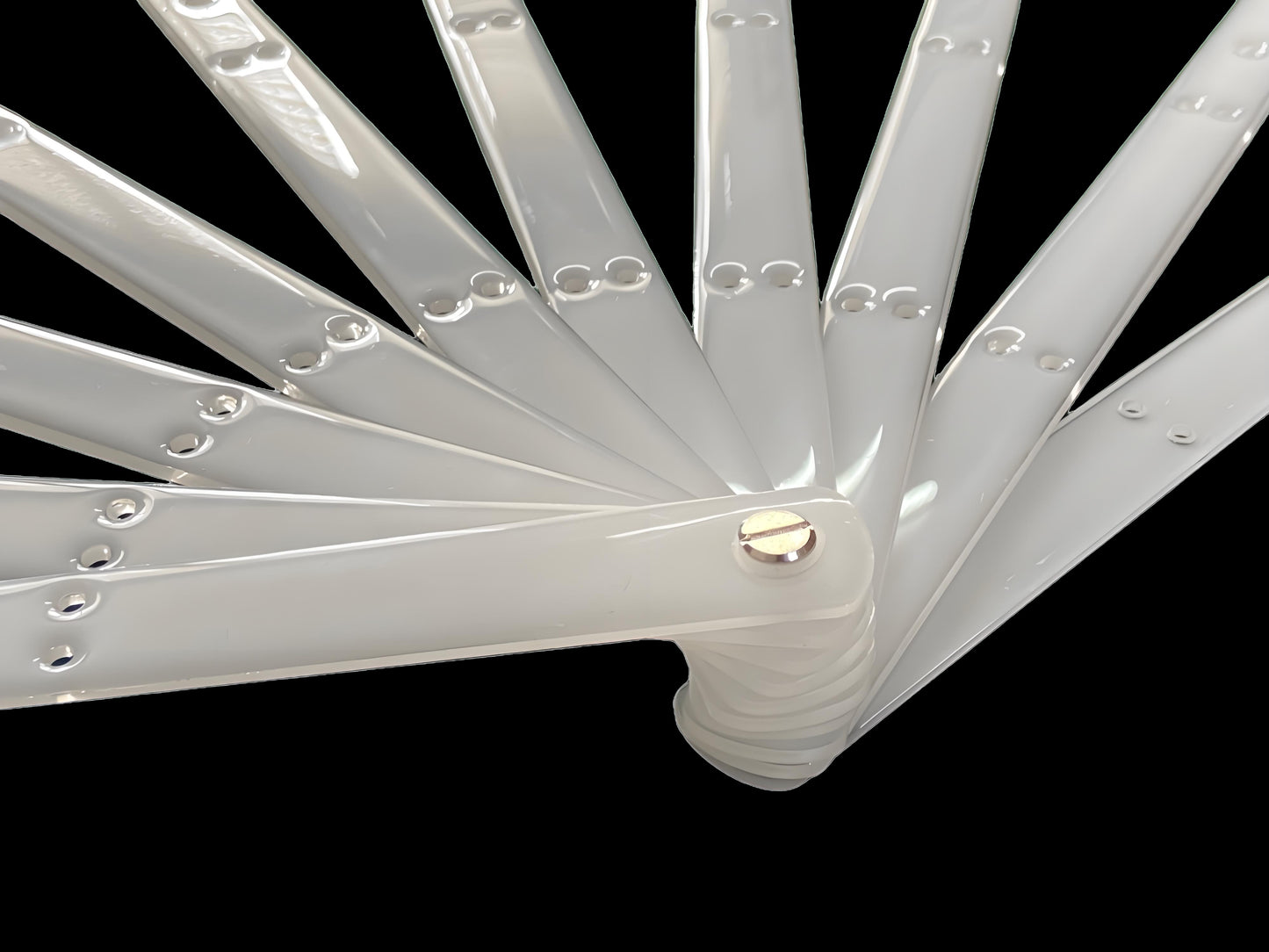 Acrylic Single-Layer Fan Staves 10”