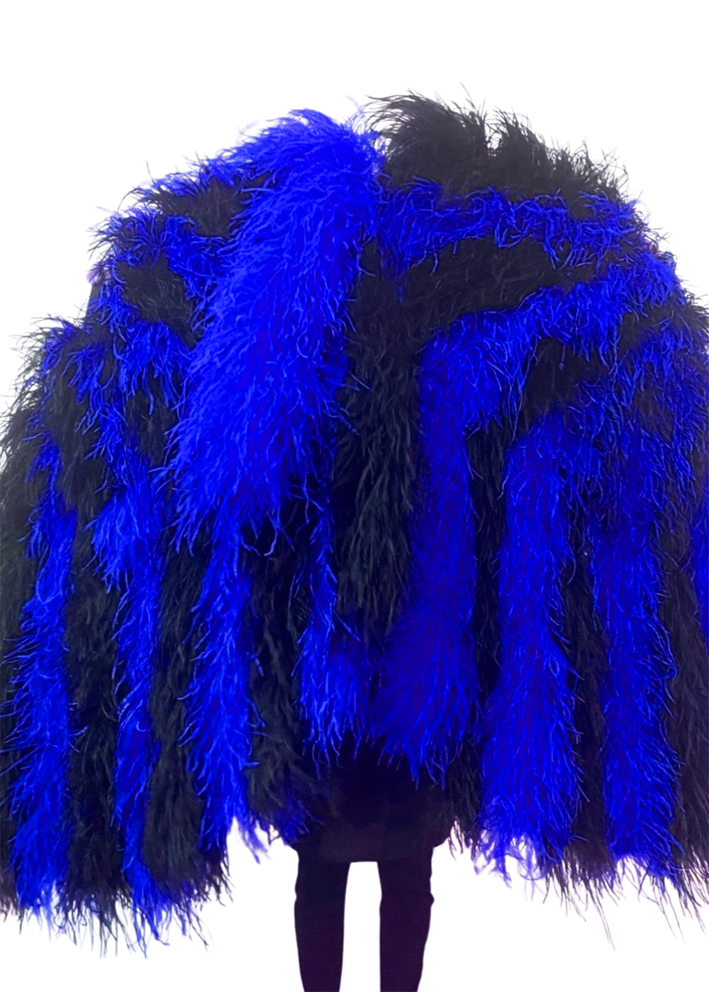 Alternative Color Professional-Grade Burlesque Waterfall Fan ,ostrich boa fan