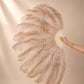 2 Layer Advanced Ostrich Feather Fan 30"x54"