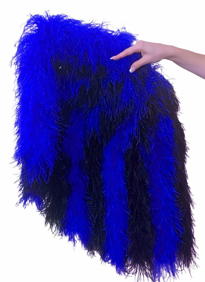 Alternative Color Professional-Grade Burlesque Waterfall Fan ,ostrich boa fan