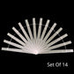 Acrylic Single-Layer Fan Staves 10”