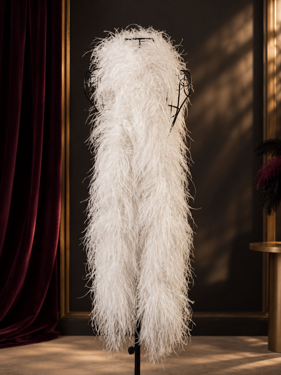 Luxury 10 Ply Ostrich Feather Boa – Premium Handmade Feather Accessory