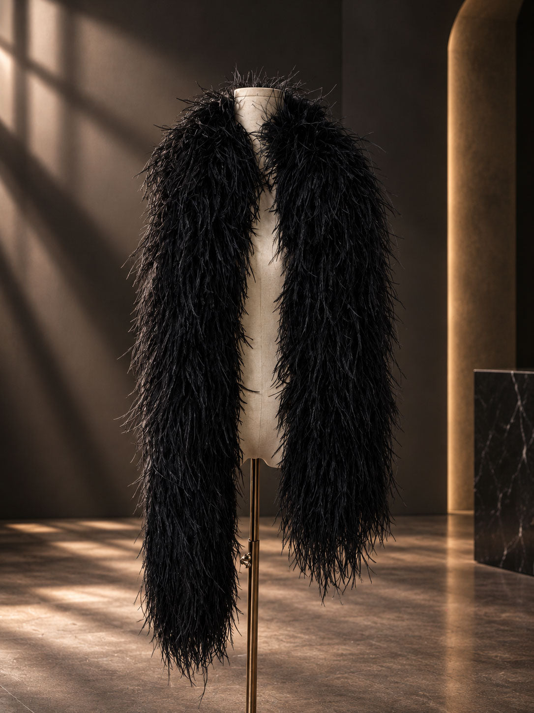 Luxury 25 Ply Ostrich Feather Boa – Premium Handmade Feather Accessory