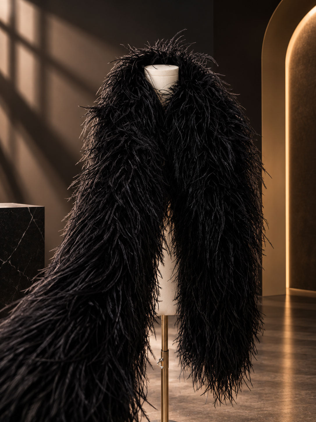 Luxury 25 Ply Ostrich Feather Boa – Premium Handmade Feather Accessory
