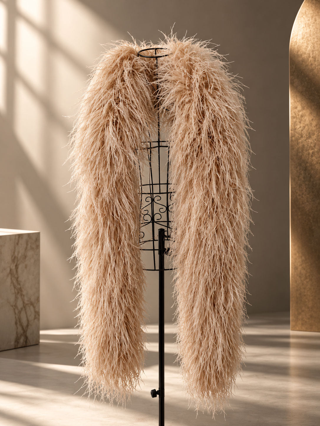 Luxury 30 Ply Ostrich Feather Boa – Premium Handmade Feather Accessory