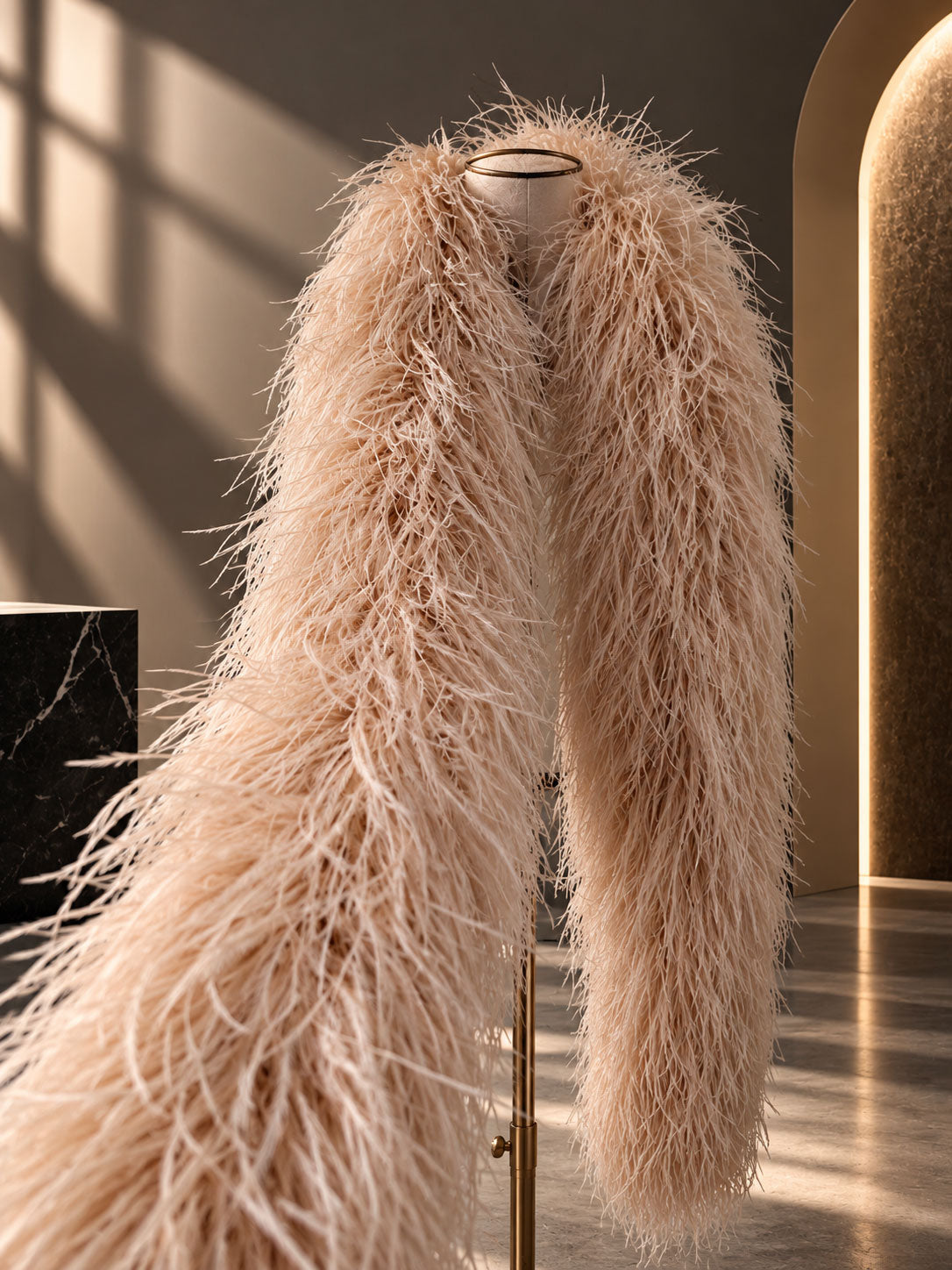 Luxury 30 Ply Ostrich Feather Boa – Premium Handmade Feather Accessory
