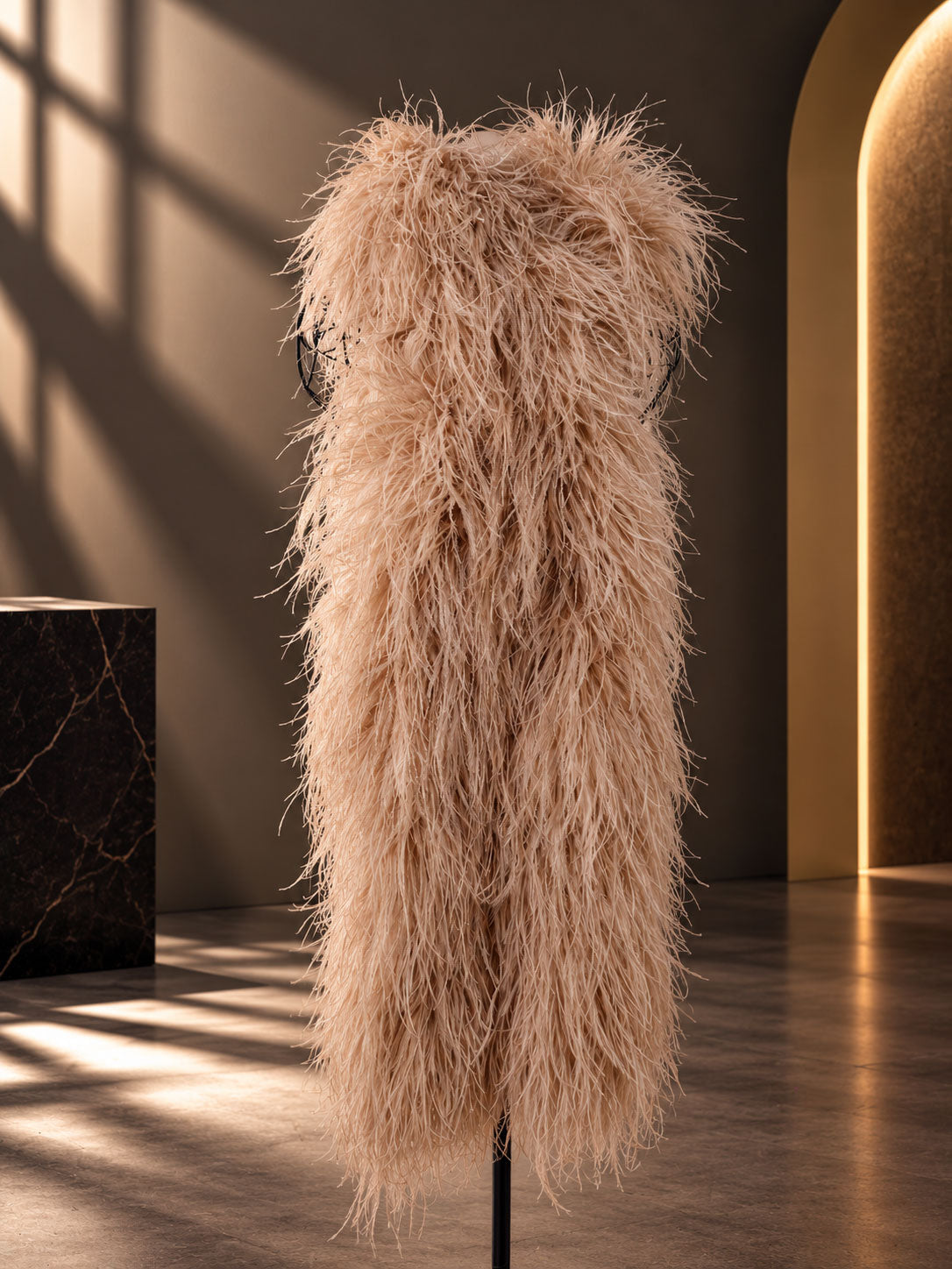 Luxury 30 Ply Ostrich Feather Boa – Premium Handmade Feather Accessory