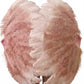 2 Layer Professional mix color Ostrich Feather Fan 34"x60"
