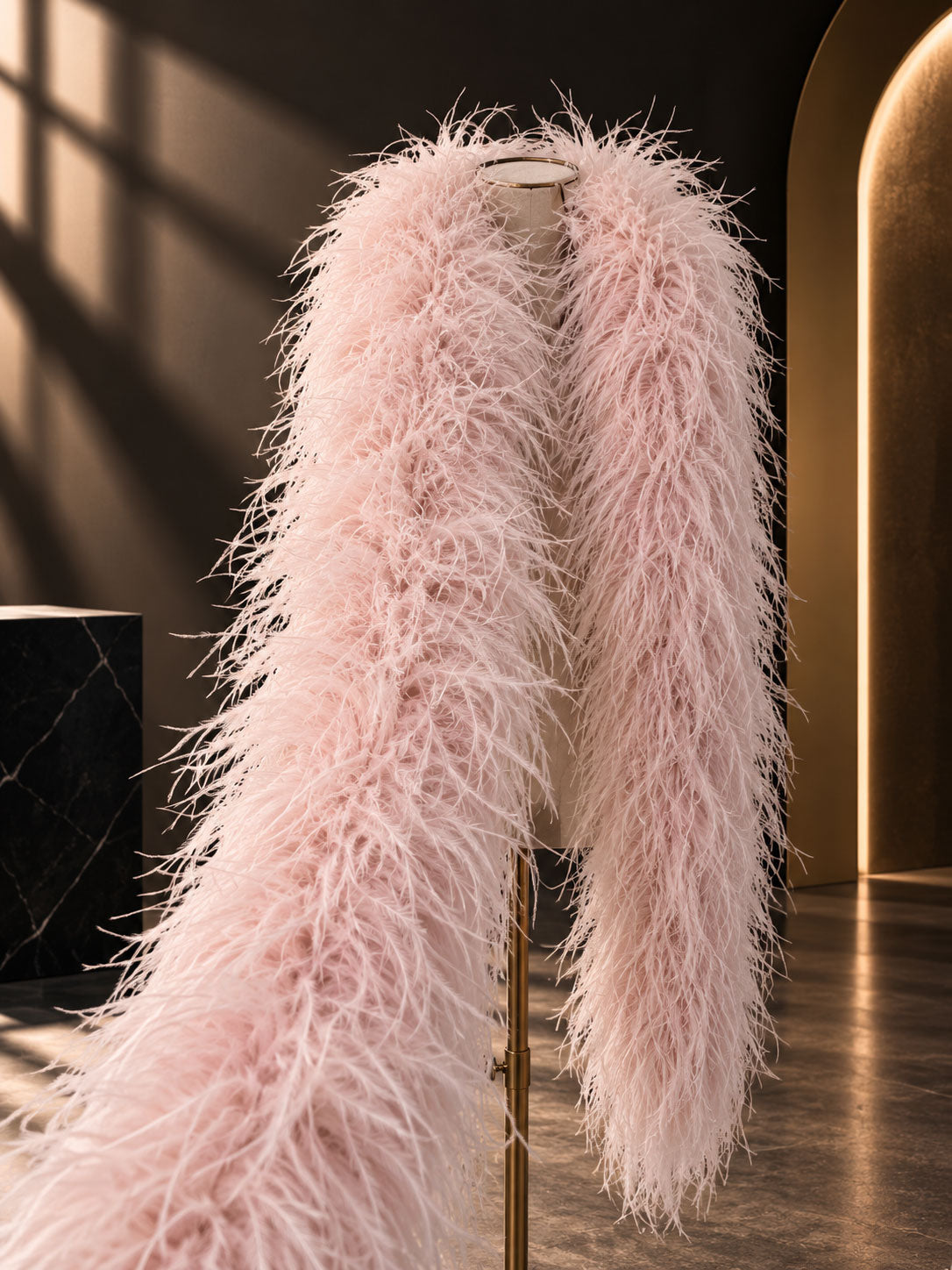 Luxury 25 Ply Ostrich Feather Boa – Premium Handmade Feather Accessory