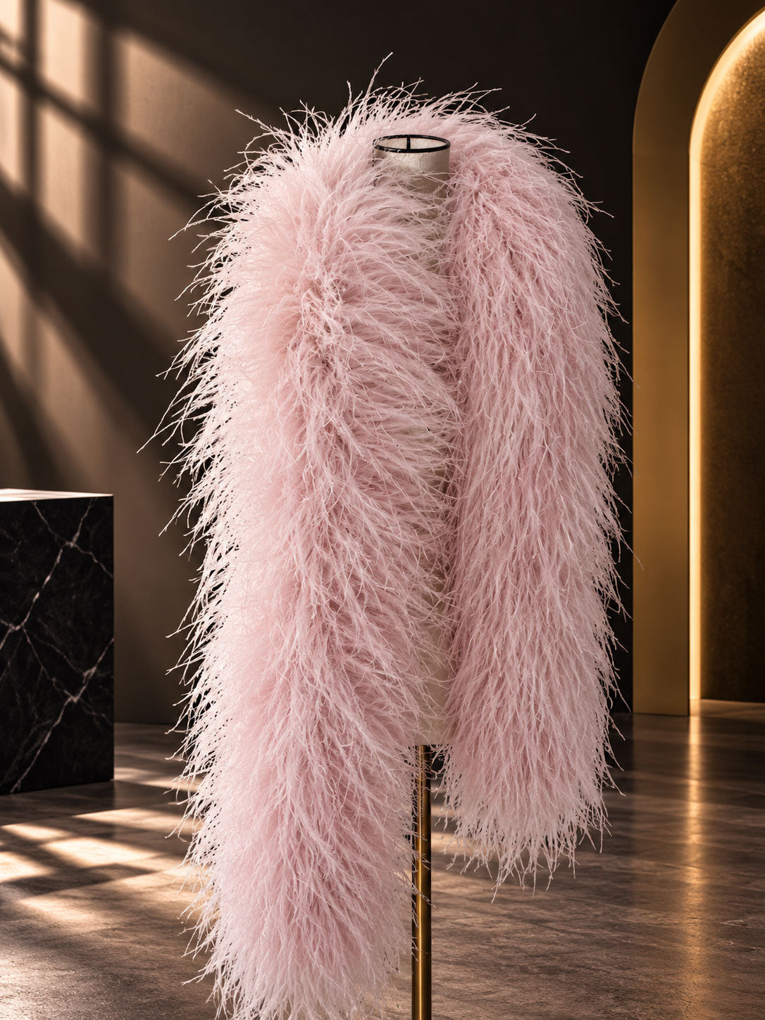 Luxury 25 Ply Ostrich Feather Boa – Premium Handmade Feather Accessory