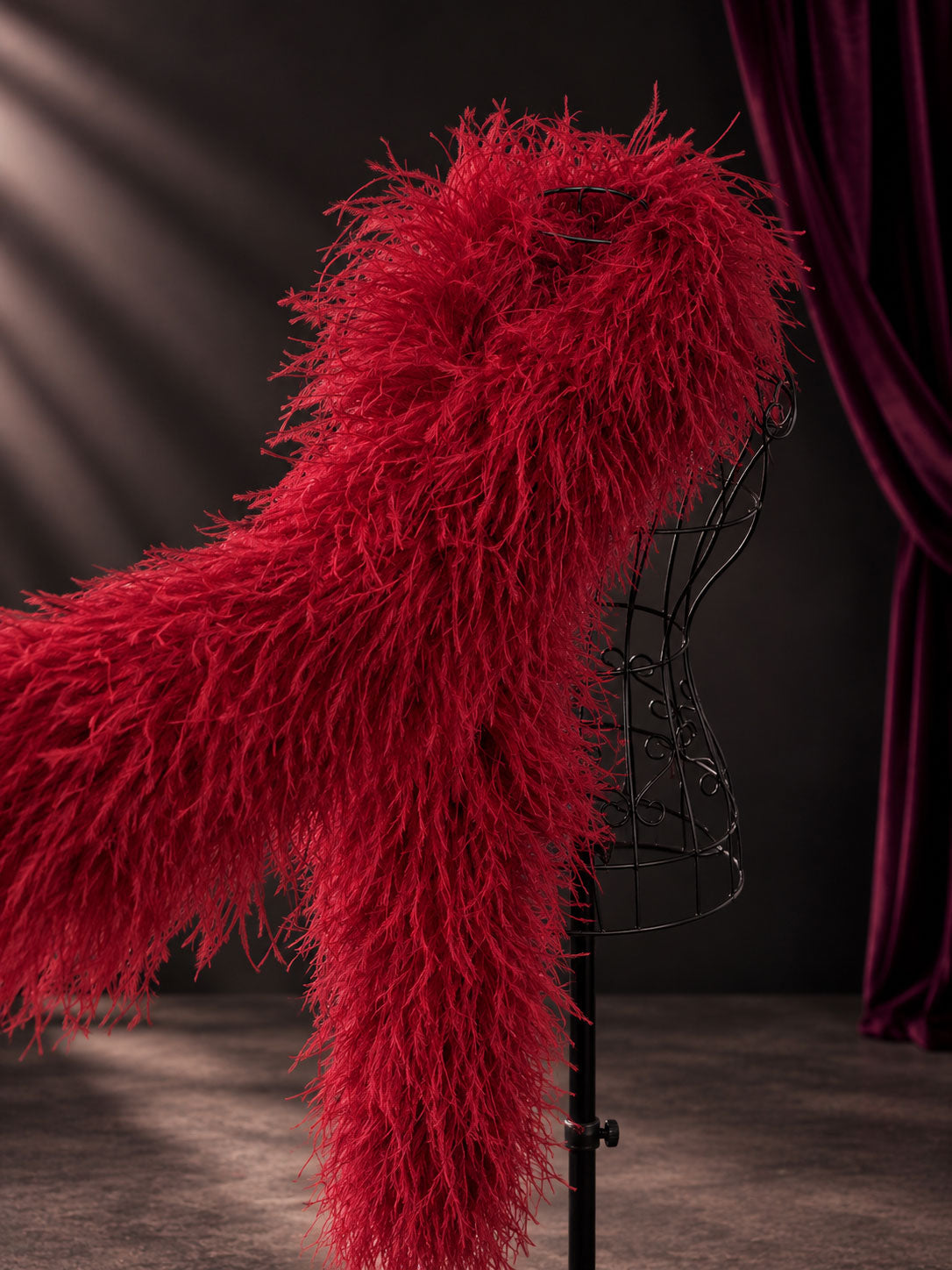 Luxury 20 Ply Ostrich Feather Boa – Premium Handmade Feather Accessory
