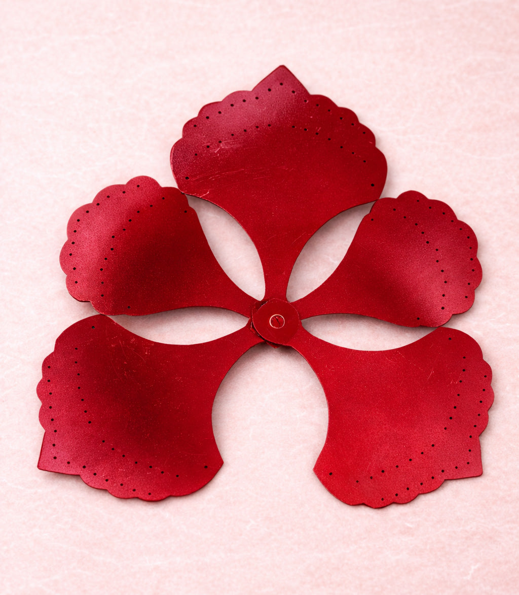 BurlyLuxe Pure Shell Aluminum Pheasant Feather Fan Staves