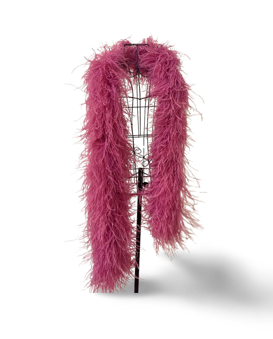 Luxury 10 Ply Ostrich Feather Boa – Premium Handmade Feather Accessory